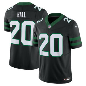 breece hall new york jets nike alternate vapor fuse limited jersey legacy black clowdercats ucqoc.jpg