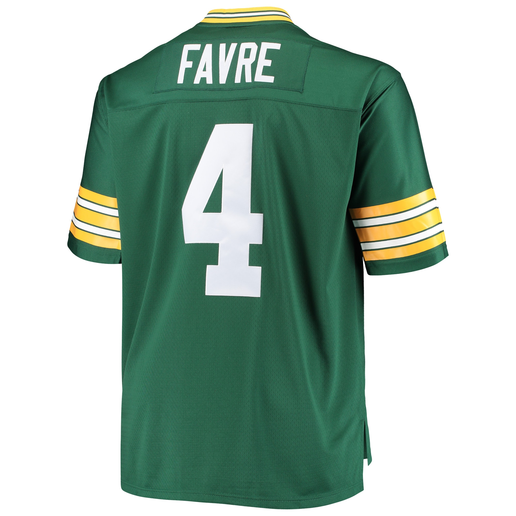 brett favre green bay packers mitchell ness big tall 1996 retired player replica jersey green clowdercats 8hrjj.jpg