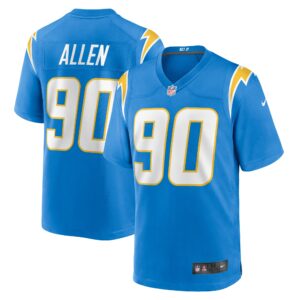 brevin allen los angeles chargers nike team game jersey powder blue clowdercats r8gtz.jpg