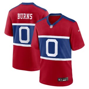 brian burns new york giants nike alternate game jersey century red clowdercats amszw.jpg