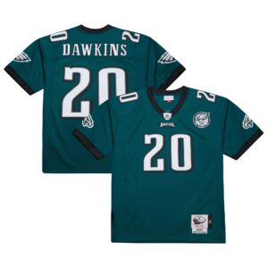 brian dawkins philadelphia eagles mitchell ness 2007 authentic throwback retired player jersey green clowdercats hvu0w.jpg