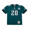 brian dawkins philadelphia eagles mitchell ness 2007 authentic throwback retired player jersey green clowdercats xutcv.jpg