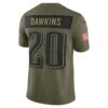 brian dawkins philadelphia eagles nike 2025 salute to service retired limited jersey olive clowdercats tfyty.jpg