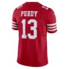 brock purdy san francisco 49ers nike vapor fuse limited jersey scarlet clowdercats yaigv.jpg