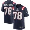 bruce armstrong new england patriots nike game retired player jersey navy clowdercats 5jinq.jpg
