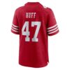 bryce huff san francisco 49ers nike team game jersey scarlet clowdercats exiub.jpg