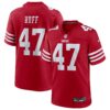 bryce huff san francisco 49ers nike team game jersey scarlet clowdercats owfsm.jpg