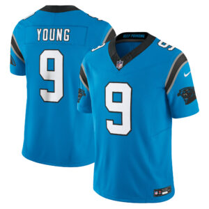bryce young carolina panthers nike vapor fuse limited jersey blue clowdercats vivav.jpg