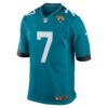 byron leftwich jacksonville jaguars nike retired player game jersey teal clowdercats ypaqu.jpg