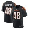 cal adomitis cincinnati bengals nike game player jersey black clowdercats ipeyt.jpg