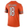 caleb williams chicago bears nike legend player performance top orange clowdercats ravrz.jpg