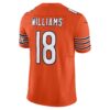 caleb williams chicago bears nike vapor fuse limited jersey orange clowdercats 2fovh.jpg
