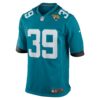 cam little jacksonville jaguars nike team game jersey teal clowdercats f5ctb.jpg