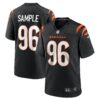 cam sample cincinnati bengals nike game jersey black clowdercats sqlno.jpg