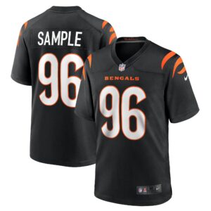 cam sample cincinnati bengals nike game jersey black clowdercats sqlno.jpg