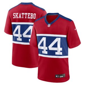 cam skattebo new york giants nike alternate century red game jersey red clowdercats xlf8f.jpg
