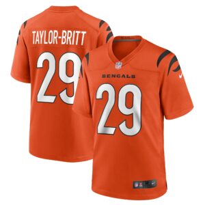 cam taylor britt cincinnati bengals nike alternate game jersey orange clowdercats cwqzp.jpg