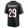 cam taylor britt cincinnati bengals nike game player jersey black clowdercats o8plh.jpg