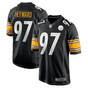 cameron heyward pittsburgh steelers nike game jersey black clowdercats j7z9f.jpg