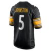 cameron johnston pittsburgh steelers nike game jersey black clowdercats qeudf.jpg