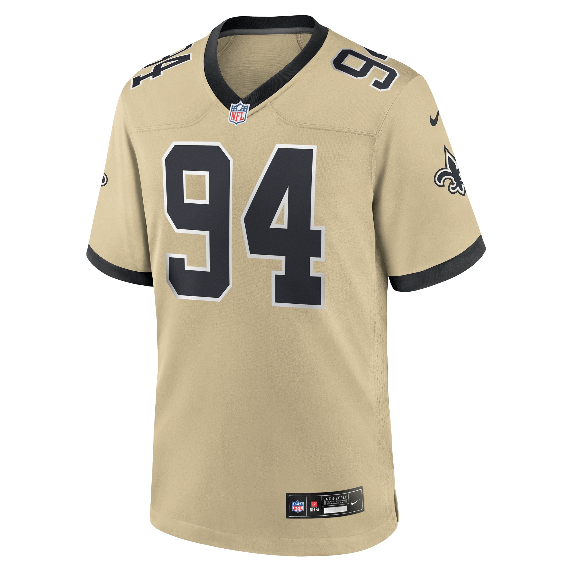 cameron jordan new orleans saints nike gameday golds alternate game player jersey gold clowdercats sdivu.jpg