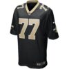 carl nicks new orleans saints nike game retired player jersey black clowdercats dpbqq.jpg