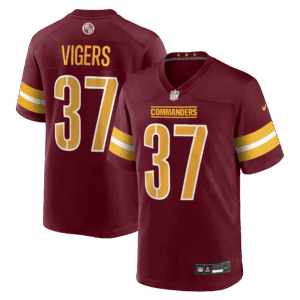 carlin vigers washington commanders nike team game jersey burgundy clowdercats sabzc.png