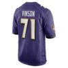 carson vinson baltimore ravens nike team game jersey purple clowdercats m9o9p.jpg