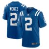 carson wentz indianapolis colts nike game jersey royal clowdercats kkxsd.jpg