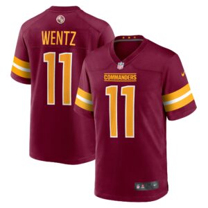 carson wentz washington commanders nike game jersey burgundy clowdercats 3itlw.jpg