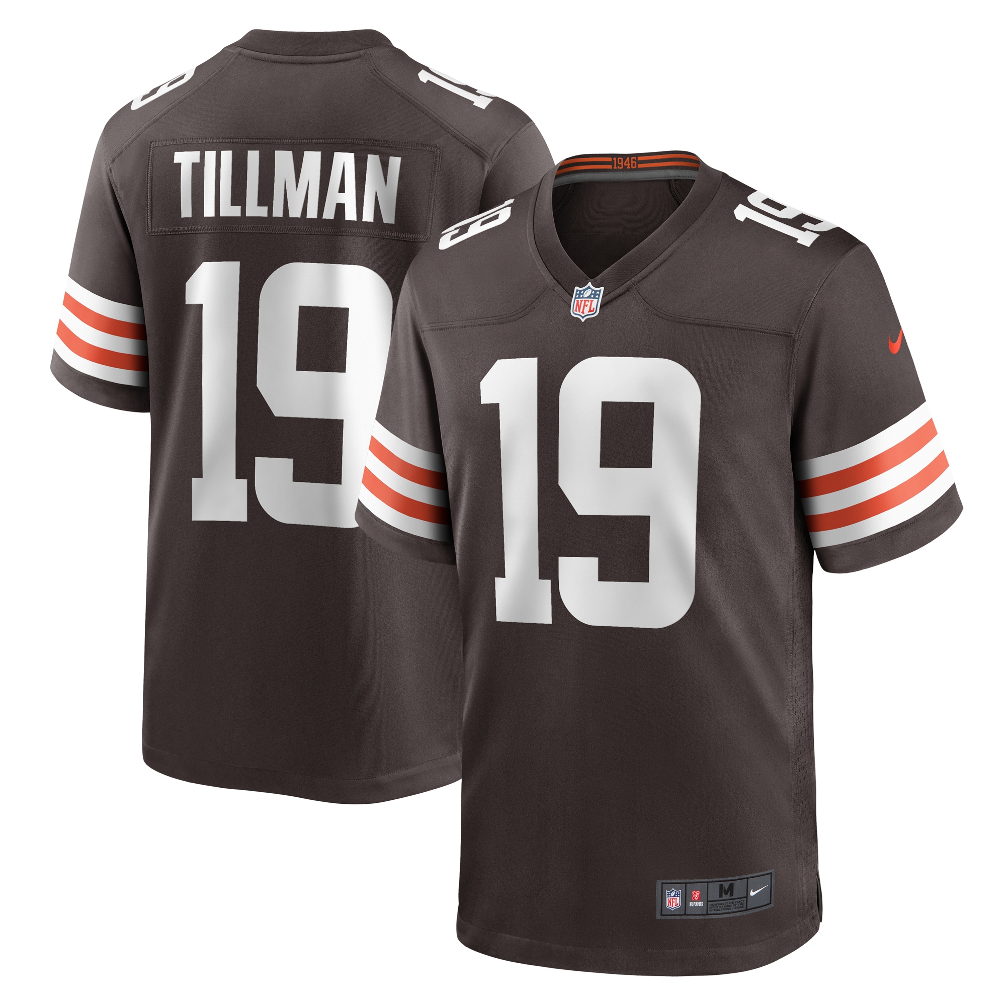 cedric tillman cleveland browns nike game jersey brown clowdercats lu4lm.jpg