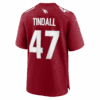 channing tindall arizona cardinals nike team game jersey cardinal clowdercats pukeo.png