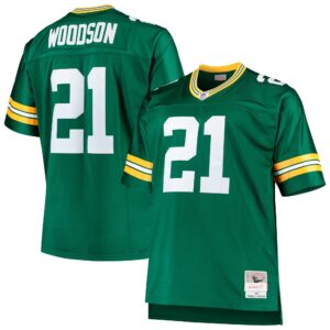 charles woodson green bay packers mitchell ness big tall 2010 retired player replica jersey green clowdercats ycp60.jpg