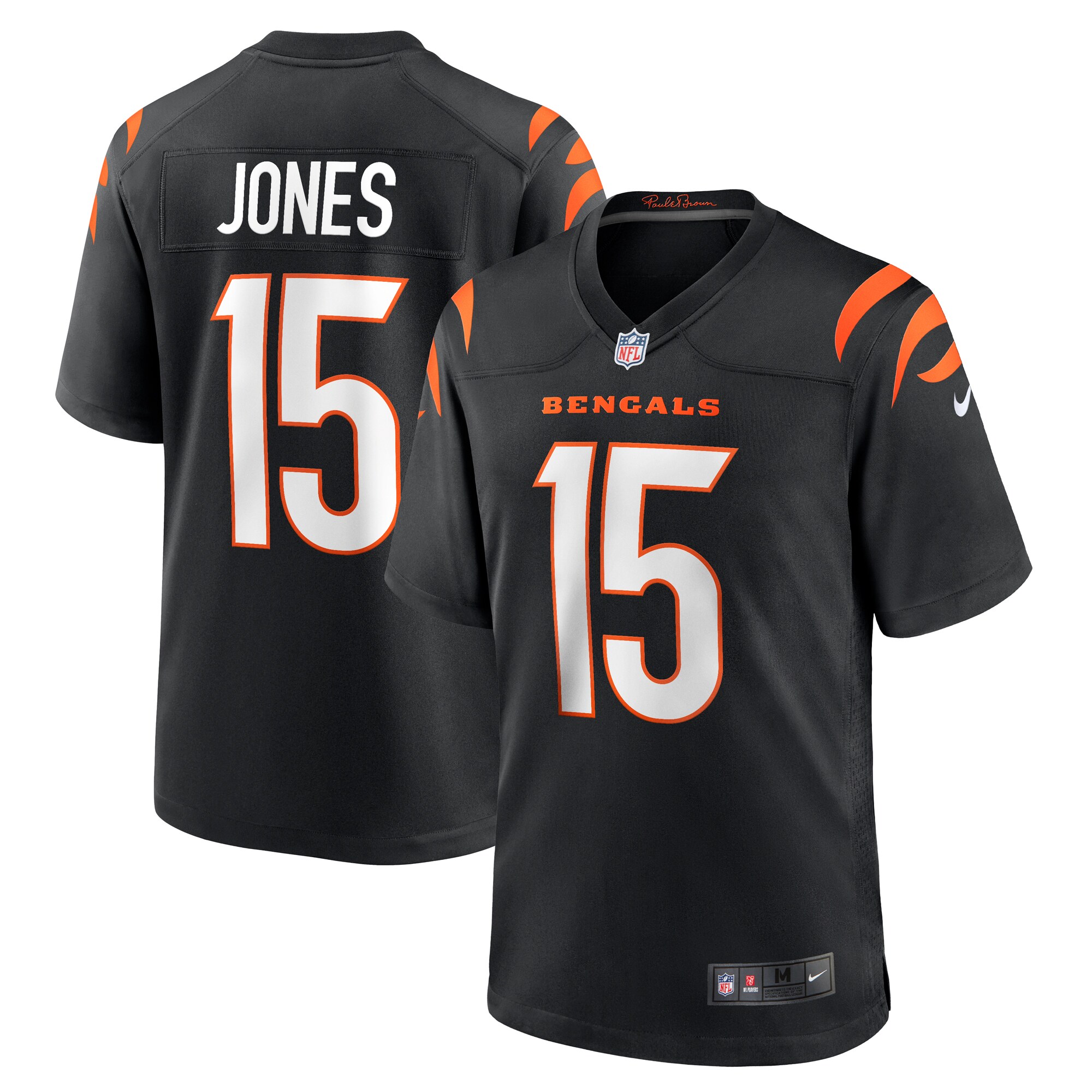 charlie jones cincinnati bengals nike team game jersey black clowdercats id16m.jpg