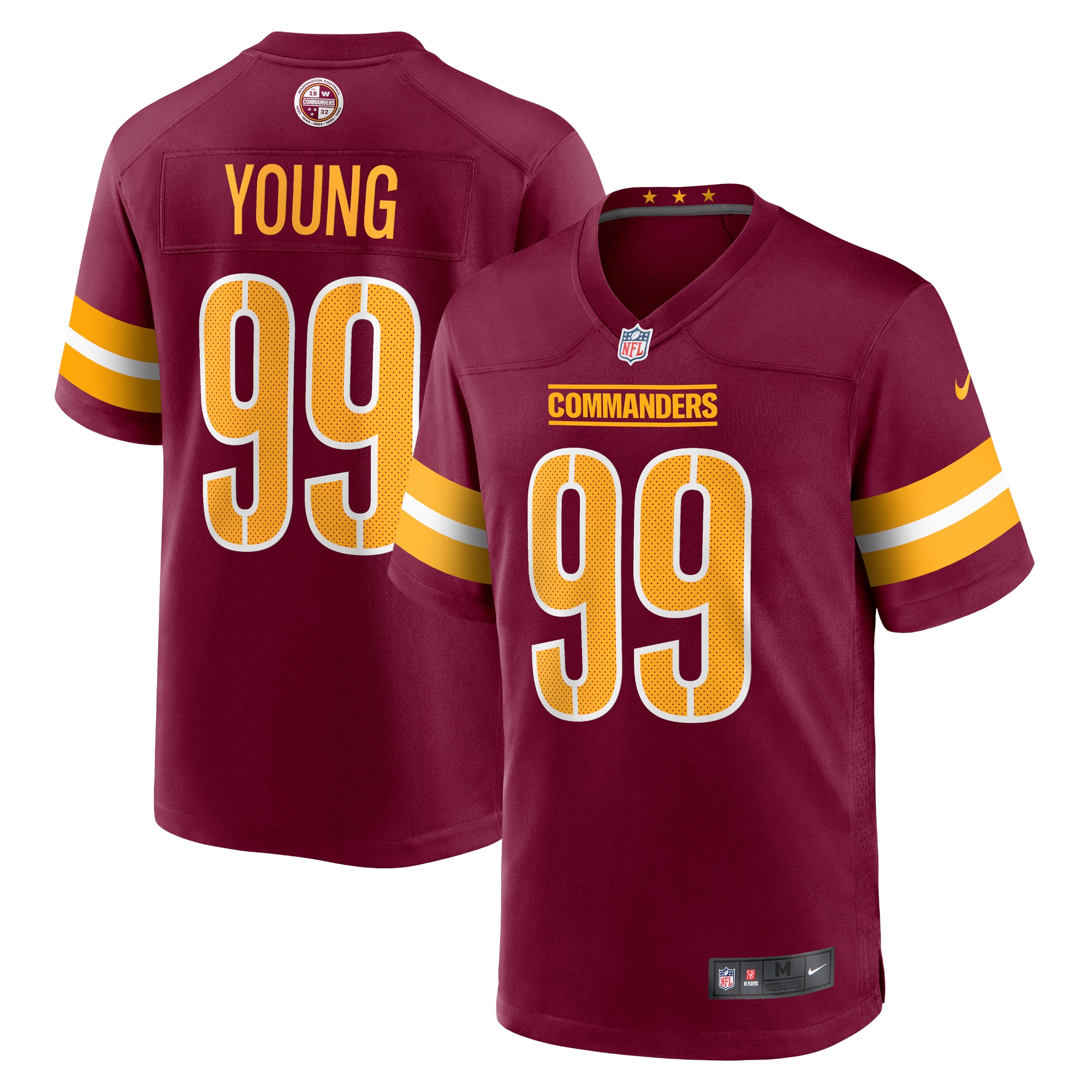 chase young washington commanders nike game jersey burgundy clowdercats 4wkoz.jpg