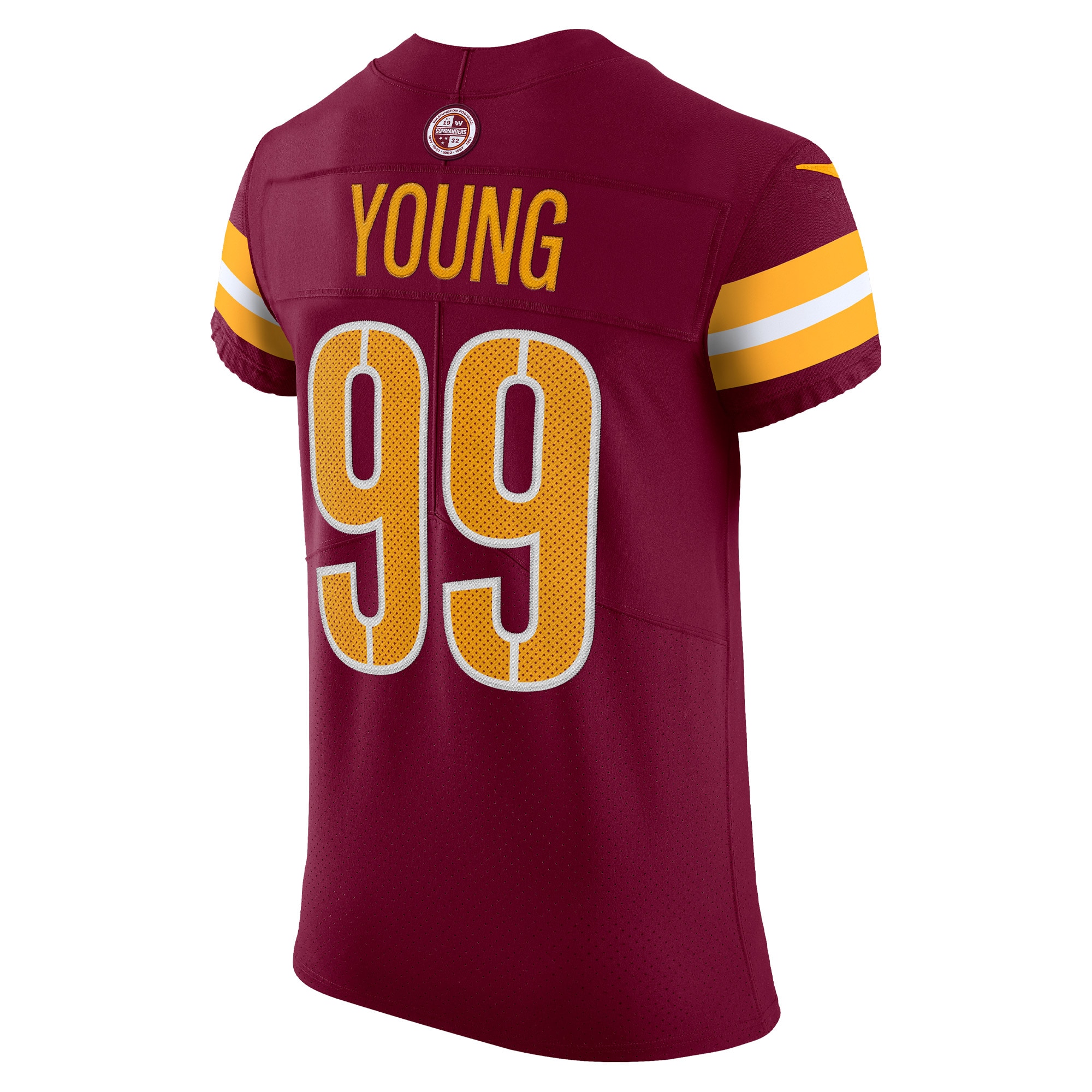 chase young washington commanders nike vapor elite jersey burgundy clowdercats k3jlt.jpg