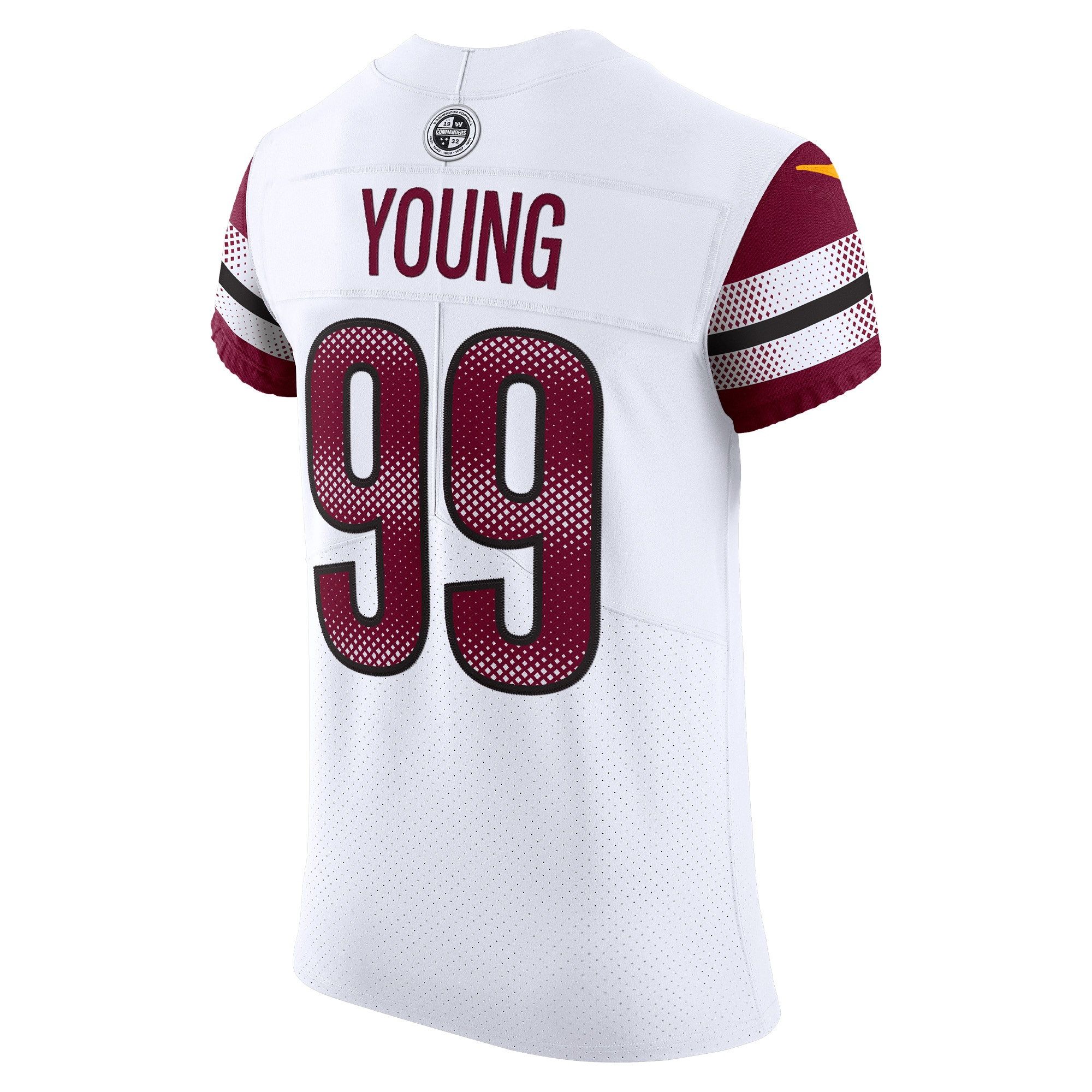 chase young washington commanders nike vapor elite jersey white clowdercats 3l2gr.jpg