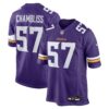 chaz chambliss minnesota vikings nike team game jersey purple clowdercats 7cxuy.jpg