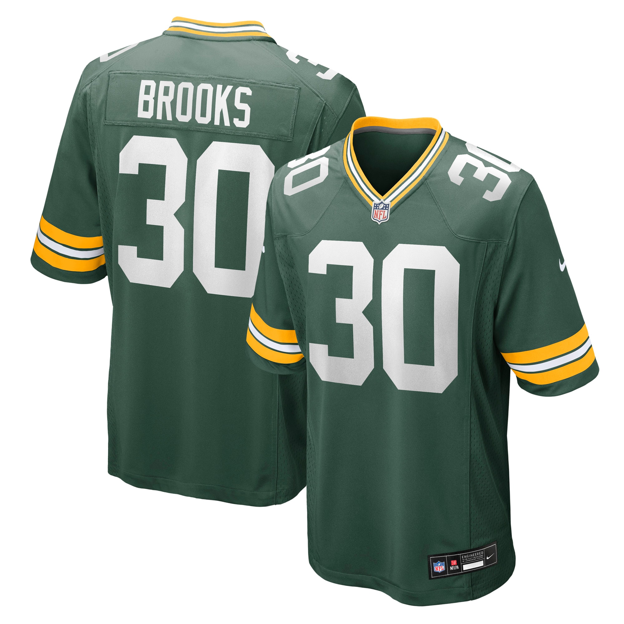 chris brooks green bay packers nike team game jersey green clowdercats rerel.jpg