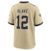 chris olave new orleans saints nike gameday golds alternate game player jersey gold clowdercats 5wr5e.jpg