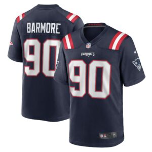 christian barmore new england patriots nike player game jersey navy clowdercats qc68g.jpg