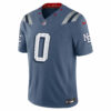 christian gonzalez new england patriots nike 2025 rivalries collection limited jersey storm blue clowdercats toplr.jpg