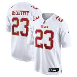 christian mccaffrey san francisco 49ers nike fashion game jersey white clowdercats 9sjok.jpg