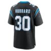 chuba hubbard carolina panthers nike team game jersey black clowdercats kajam.jpg