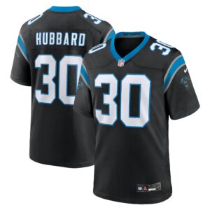 chuba hubbard carolina panthers nike team game jersey black clowdercats vttd0.jpg