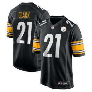 chuck clark pittsburgh steelers nike team game jersey black clowdercats qap6s.jpg