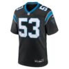 claudin cherelus carolina panthers nike team game jersey black clowdercats mem5t.jpg