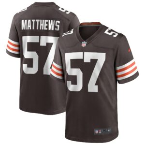 clay matthews cleveland browns nike game retired player jersey brown clowdercats gxr0k.jpg