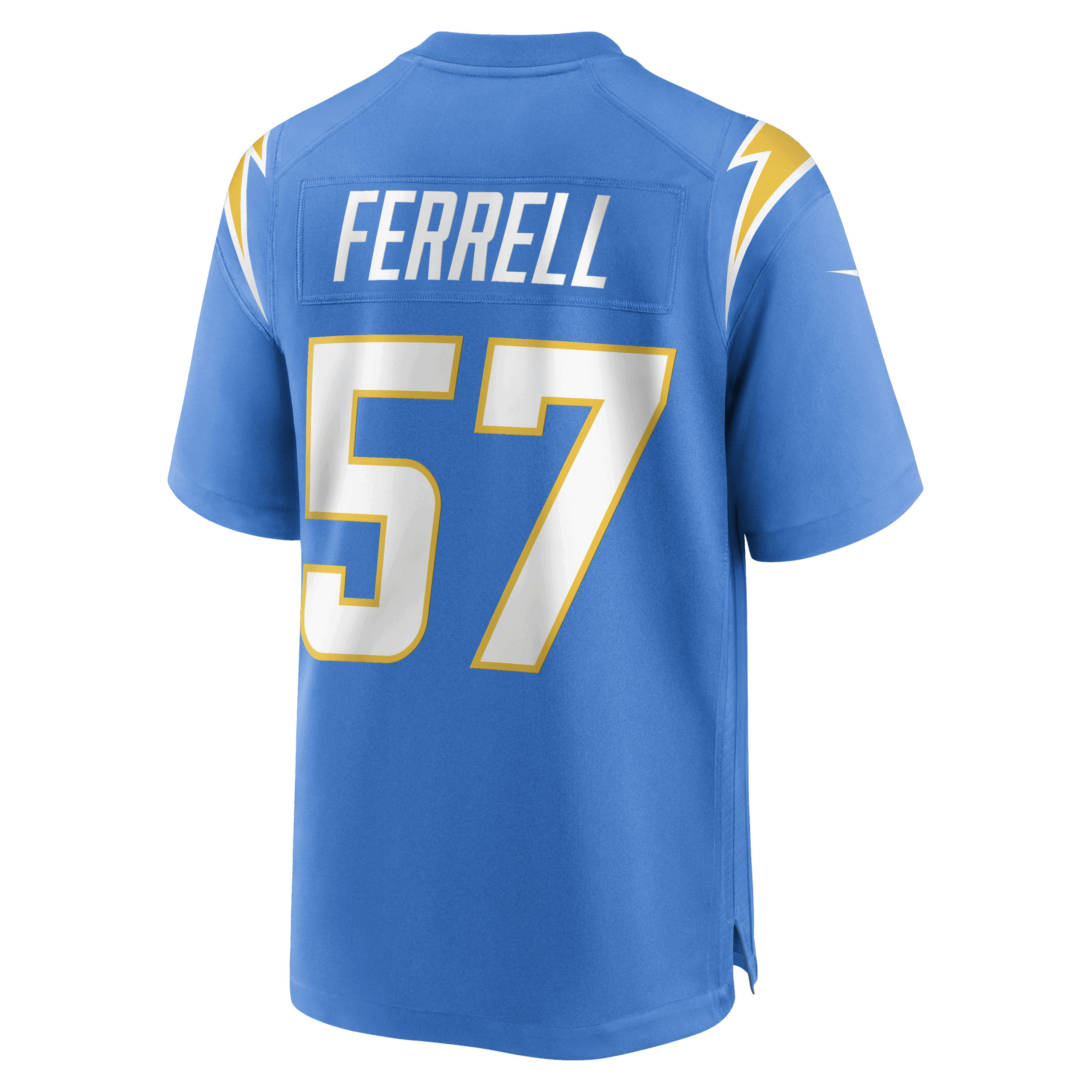 clelin ferrell los angeles chargers nike team game jersey powder blue clowdercats anjlr.png