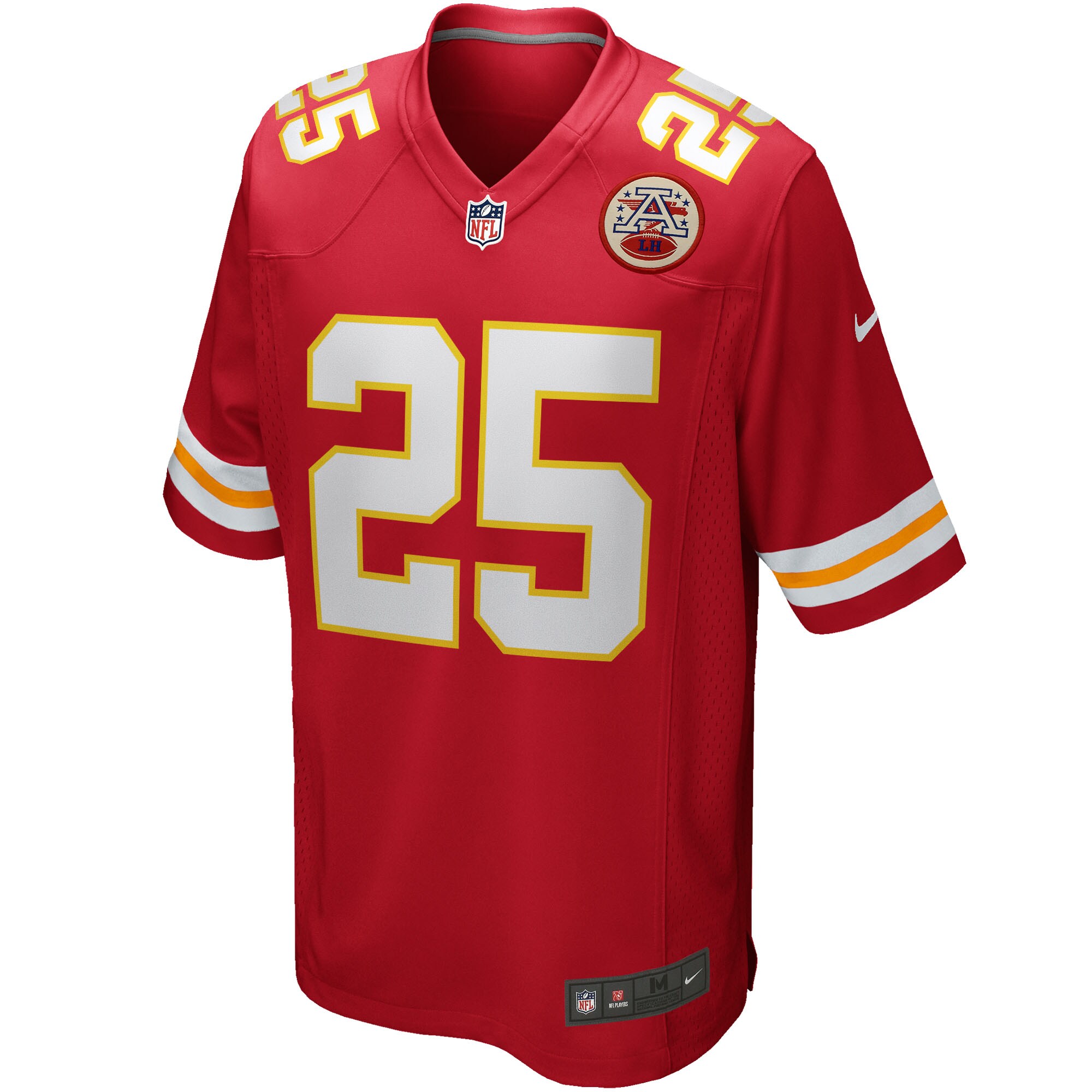 clyde edwards helaire kansas city chiefs nike player game jersey red clowdercats 0ebtv.jpg